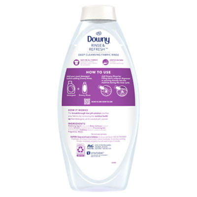 Downy RINSE REFRESH Laundry Odor Remover And Fabric Softener, Fresh