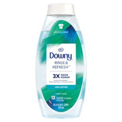 Downy RINSE & REFRESH Laundry Odor Remover and Fabric Softener, Cool