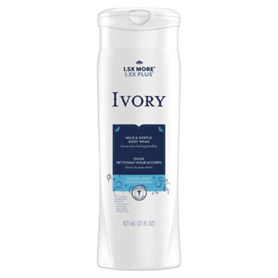 Ivory Mild & Gentle Original Scent, Body Wash