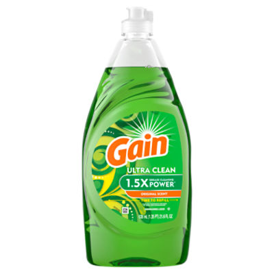 Gain Ultra Original Scent, Dishwashing Liquid