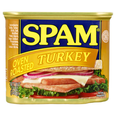 Spam Oven Roasted Turkey, 12 oz The Fresh Grocer