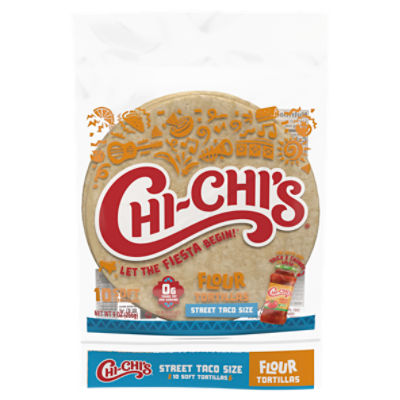 ChiChi's Street Taco Size Flour Tortillas, 10 count, 9 oz ShopRite