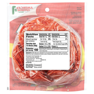 Hormel Pepperoni Nutrition Facts Besto Blog