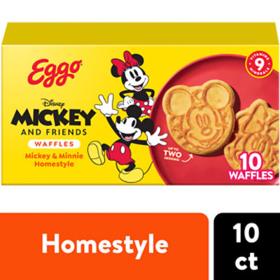 Eggo Homestyle Frozen Waffles, Frozen Breakfast, 10Ct Box ShopRite
