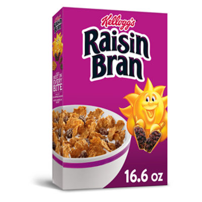 Kellogg's Raisin Bran Original Cold Breakfast Cereal, 16.6 oz Price Rite