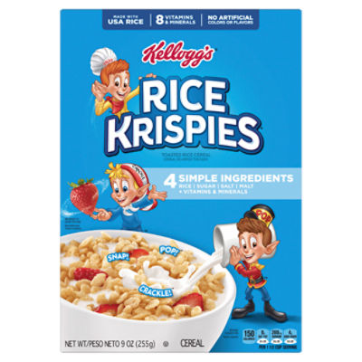 Kellogg's Rice Krispies Original Cold Breakfast Cereal, 9 oz ShopRite