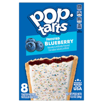 PopTarts Frosted Blueberry, Toaster Pastries