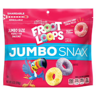 Froot Loops Jumbo Snax Cereal