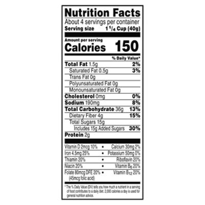 Fruit Loops Nutrition Facts Label Besto Blog