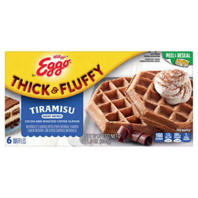 Eggo Thick & Fluffy Tiramisu, Waffles