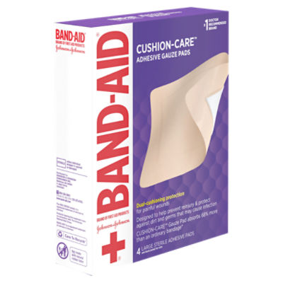 Of First Aid Products CushionCare Adhesive Gauze Pad