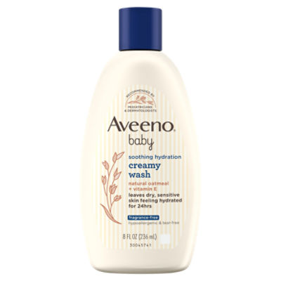 Aveeno Baby Soothing Hydration Creamy Wash, Natural Oatmeal