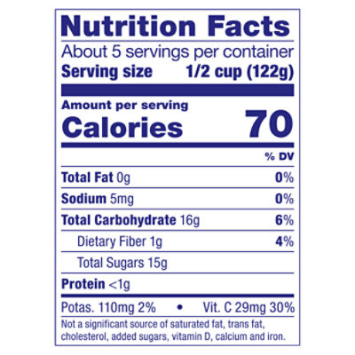 Dole Tropical Fruit Cup Nutrition Facts Besto Blog