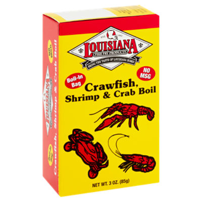 Louisiana Fish Fry Products Crawfish, Shrimp & Crab Boil, 3 oz