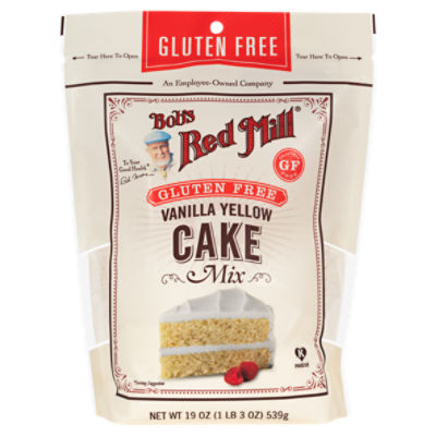 Bob's Red Mill Gluten Free Vanilla Yellow Cake Mix, 19 oz