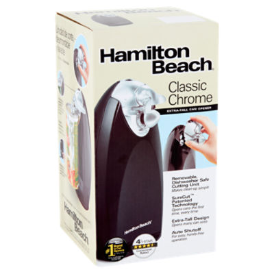 Hamilton Beach Classic Chrome ExtraTall Can Opener