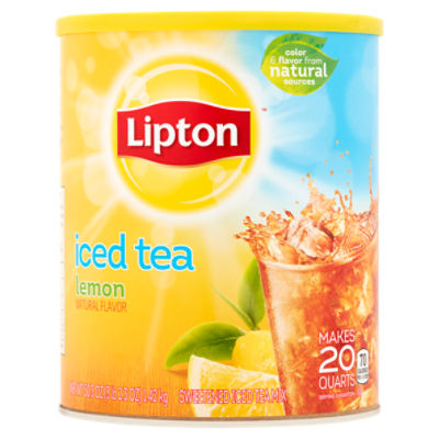 Lipton Lemon Iced Tea Mix, 50.3 oz