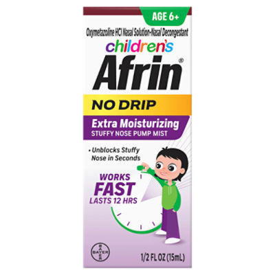 Afrin No Drip Allergy Sinus, Nasal Pump Mist 1/2 Fl Oz (15 ML) lupon