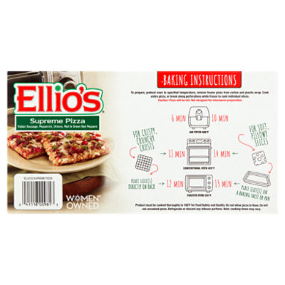 Mccain Pizza Slices - Ellio's Supreme
