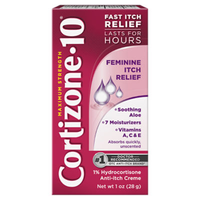 Cortizone10 Maximum Strength Feminine Itch Creme ShopRite