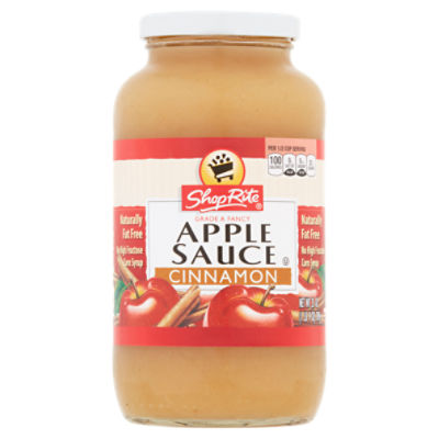 ShopRite Cinnamon Apple Sauce, 25 oz