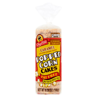 ShopRite Caramel Popped Corn Cakes, 6.56 oz
