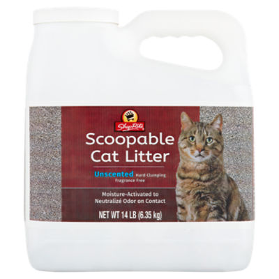 ShopRite Unscented Scoopable Cat Litter, 14 lb Price Rite