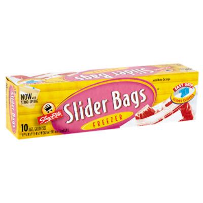 ShopRite Freezer Slider Bags, Gallon Size, 10 count ShopRite