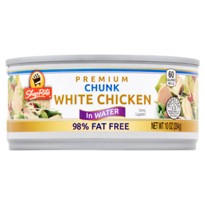 ShopRite Premium Chunk White Chicken in Water, 10 oz Price Rite