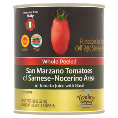 ShopRite Trading Company Whole Peeled San Marzano in Tomato Juice with
