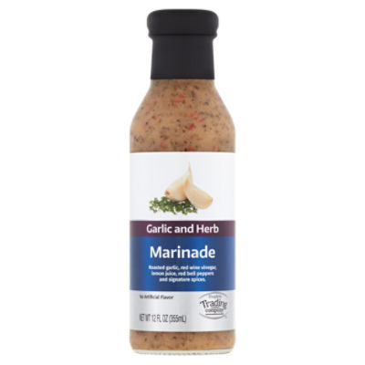 ShopRite Trading Company Garlic and Herb Marinade, 12 fl oz ShopRite