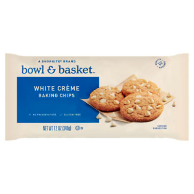 Bowl & Basket White Confectionery, Baking Chips