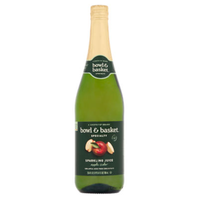 Bowl & Basket Specialty Apple Cider Sparkling Juice, 25.4 fl oz ShopRite