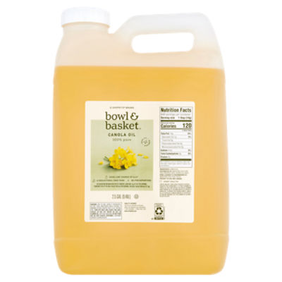 Bowl & Basket 100 Pure Canola Oil, 2.5 gal Price Rite