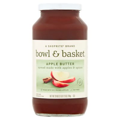 Bowl & Basket Apple Butter, 28 oz The Fresh Grocer