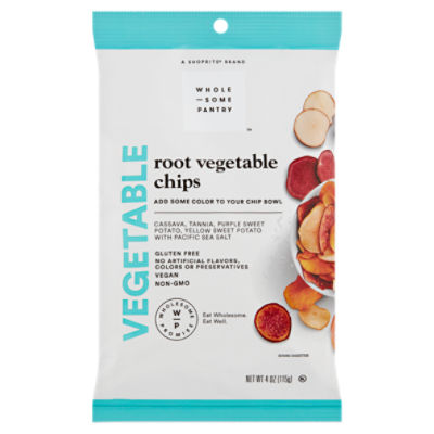 Wholesome Pantry Root Vegetable Chips, 4 oz