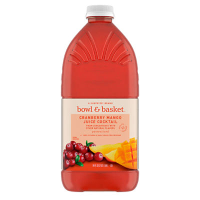 Bowl & Basket Cranberry Mango Juice Cocktail, 64 fl oz ShopRite