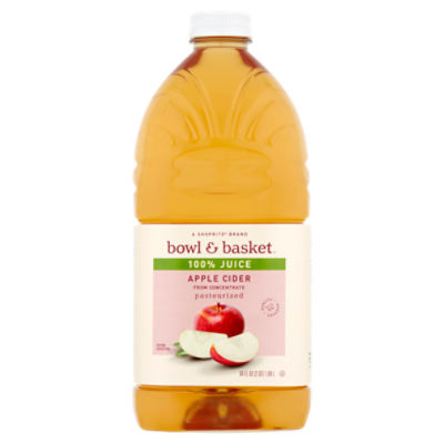 Bowl & Basket 100 Juice Apple Cider, 64 fl oz