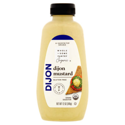 Wholesome Pantry Organic Dijon Mustard, 12 oz ShopRite