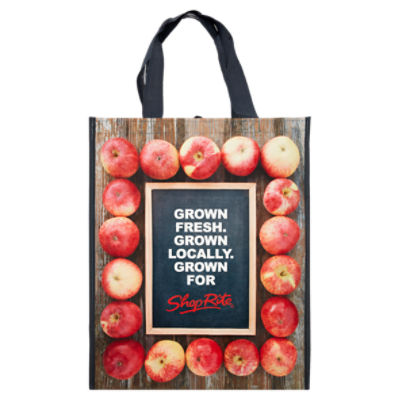 ShopRite Reusable Shopping Bag Fresh Apples