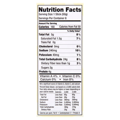 Garlic Bread Nutrition Label Besto Blog
