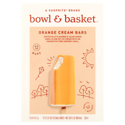 Bowl & Basket Orange Cream, Bars