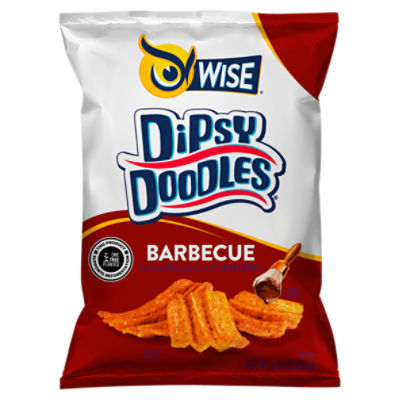 Wise Dipsy Doodles Barbecue Flavored Wavy Corn Chips, 9.25 oz ShopRite