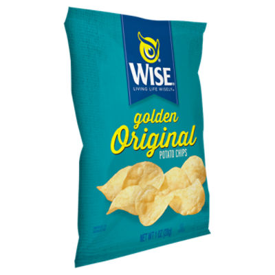 Wise Golden Original Potato Chips, 1 oz