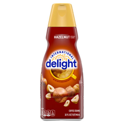 International Delight Coffee Creamer, Hazelnut, 32 FL ounce Bottle ShopRite