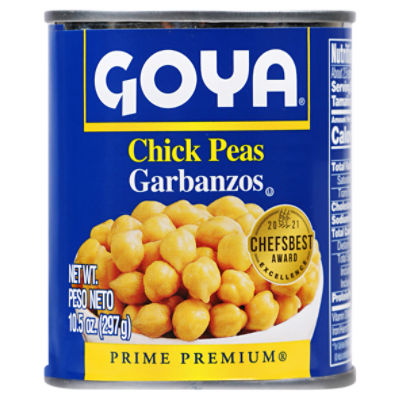 Goya Prime Premium Chick Peas, 10.5 oz ShopRite