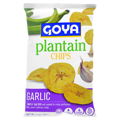 Goya Garlic Plantain Chips, 5 oz The Fresh Grocer