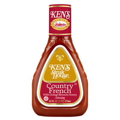 Ken's Steak House Country French with Orange Blossom Honey Dressing, 16