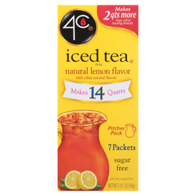 4C Lemon Flavor, Iced Tea Mix