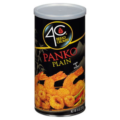 4C Plain Panko Bread Crumbs, 8 oz